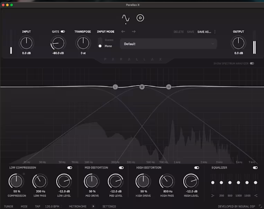 Neural DSP Parallax X